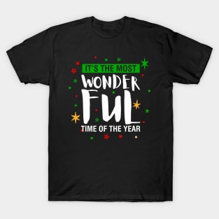 Wonderful time Christmas gift T-Shirt